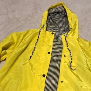 Lightweight Yellow Raincoat